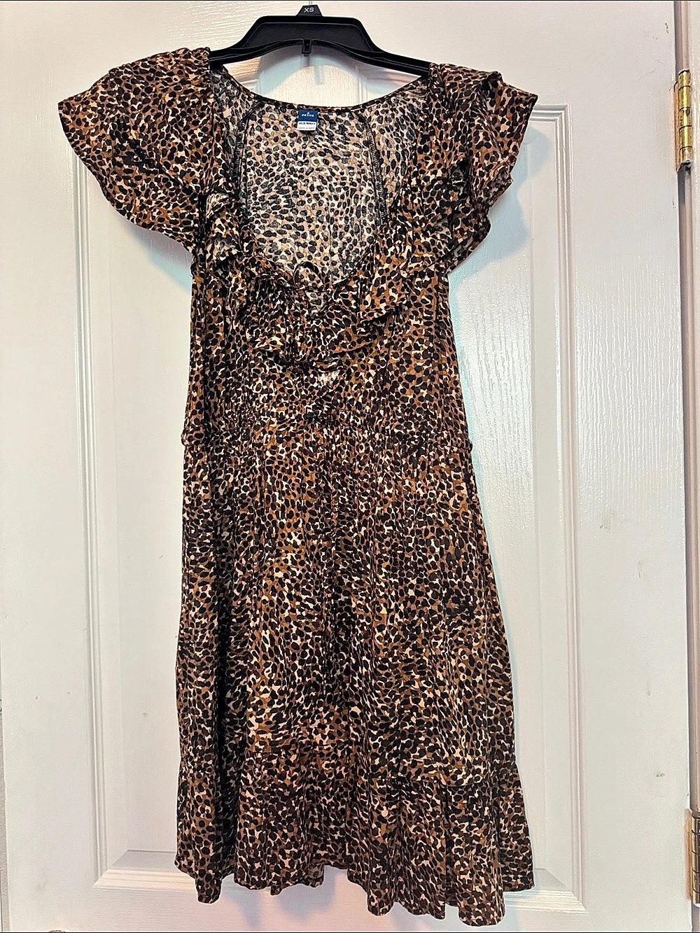 Old Navy Leopard Print Waist cinching Dress Size SP